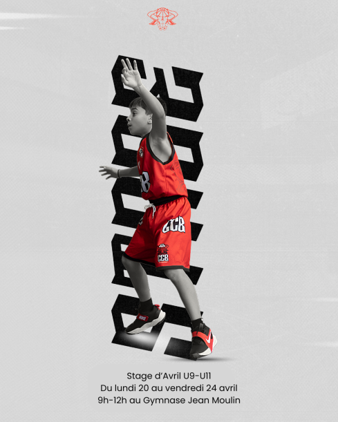 Stage Avril, catégories U9 - U11