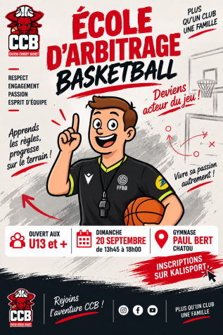 École d'arbitrage 2026/2027 (Session 1)